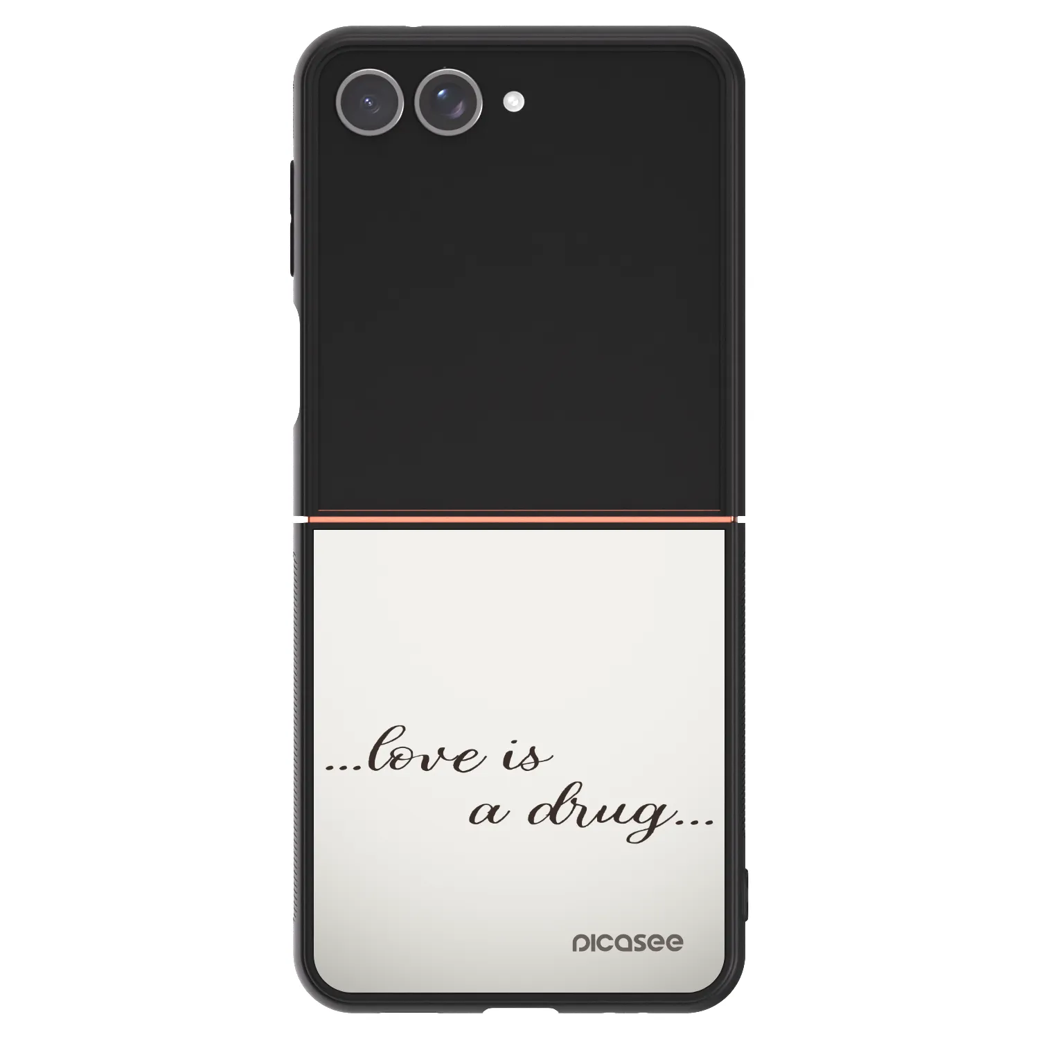 Picasee ULTIMATE CASE pro Samsung Galaxy Z Flip7 5G - Love is a drug