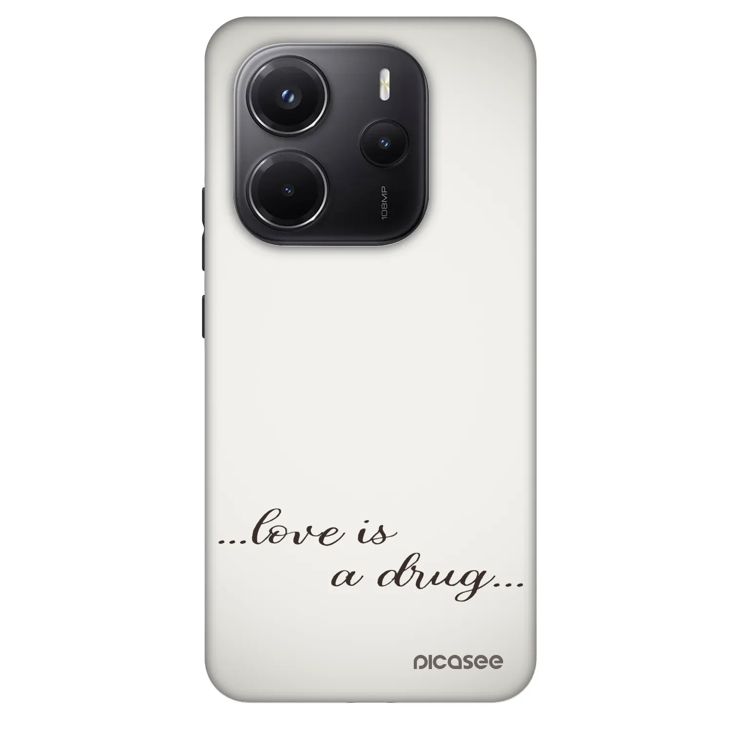 Fashion Case pre Xiaomi Redmi Note 14 5G - Love is a drug