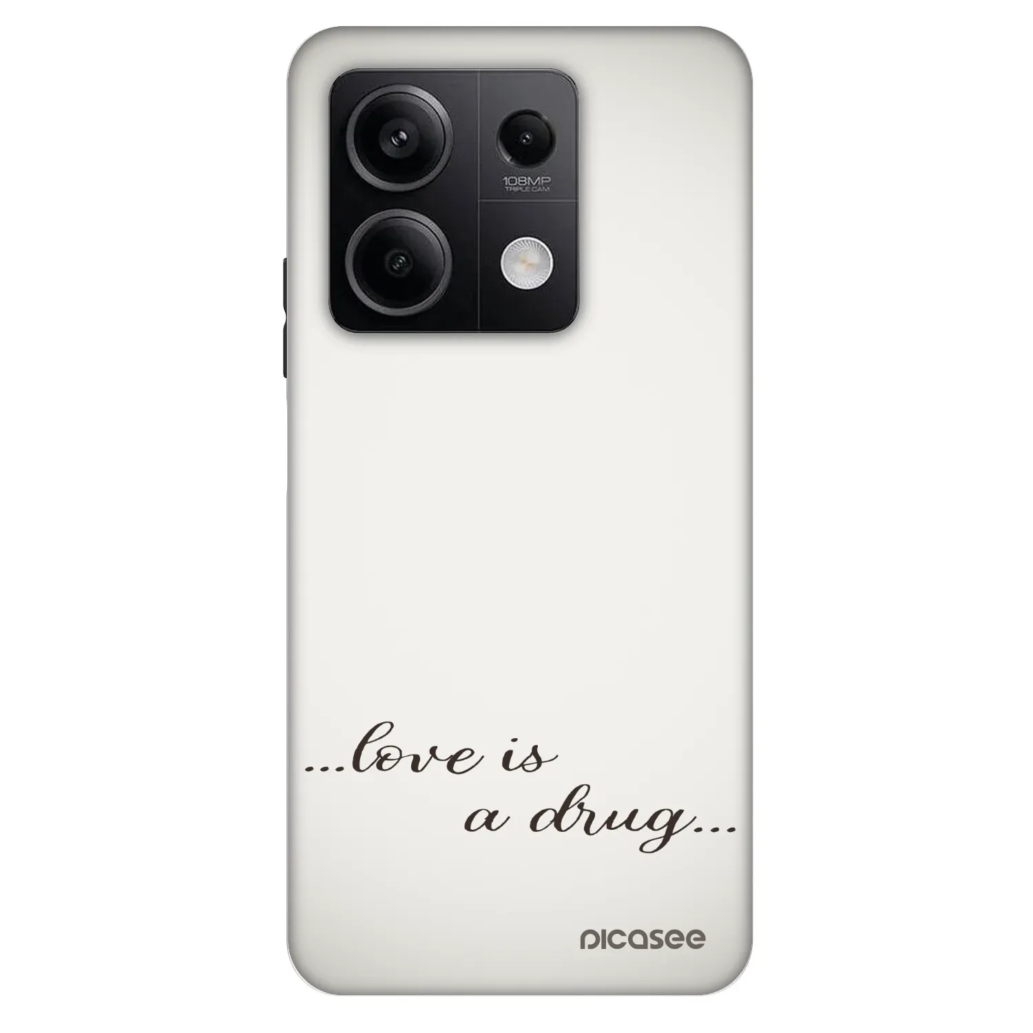 Picasee Fashion Case pre Xiaomi Redmi Note 13 5G - Love is a drug