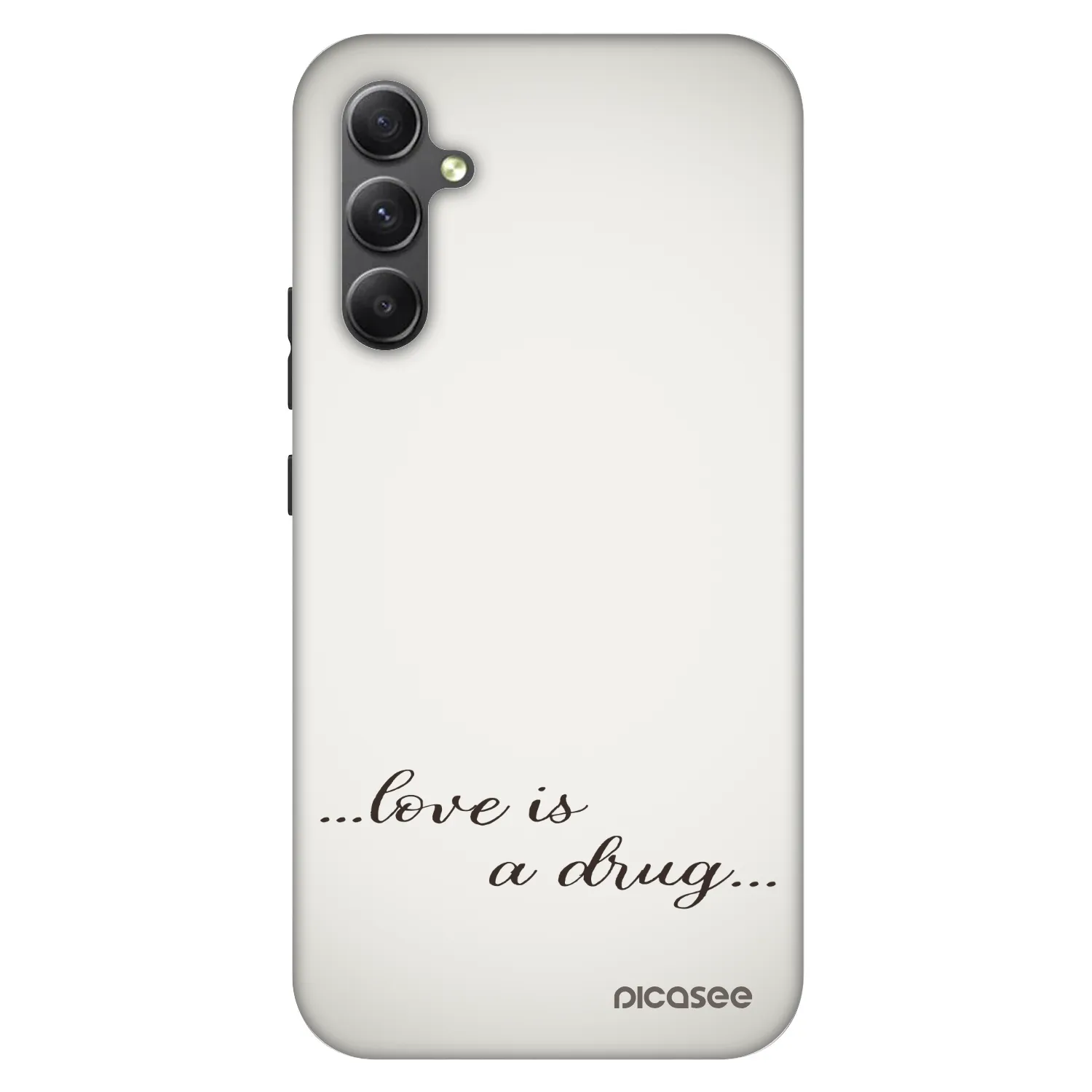 Picasee Fashion Case pre Samsung Galaxy A34 5G A346B - Love is a drug
