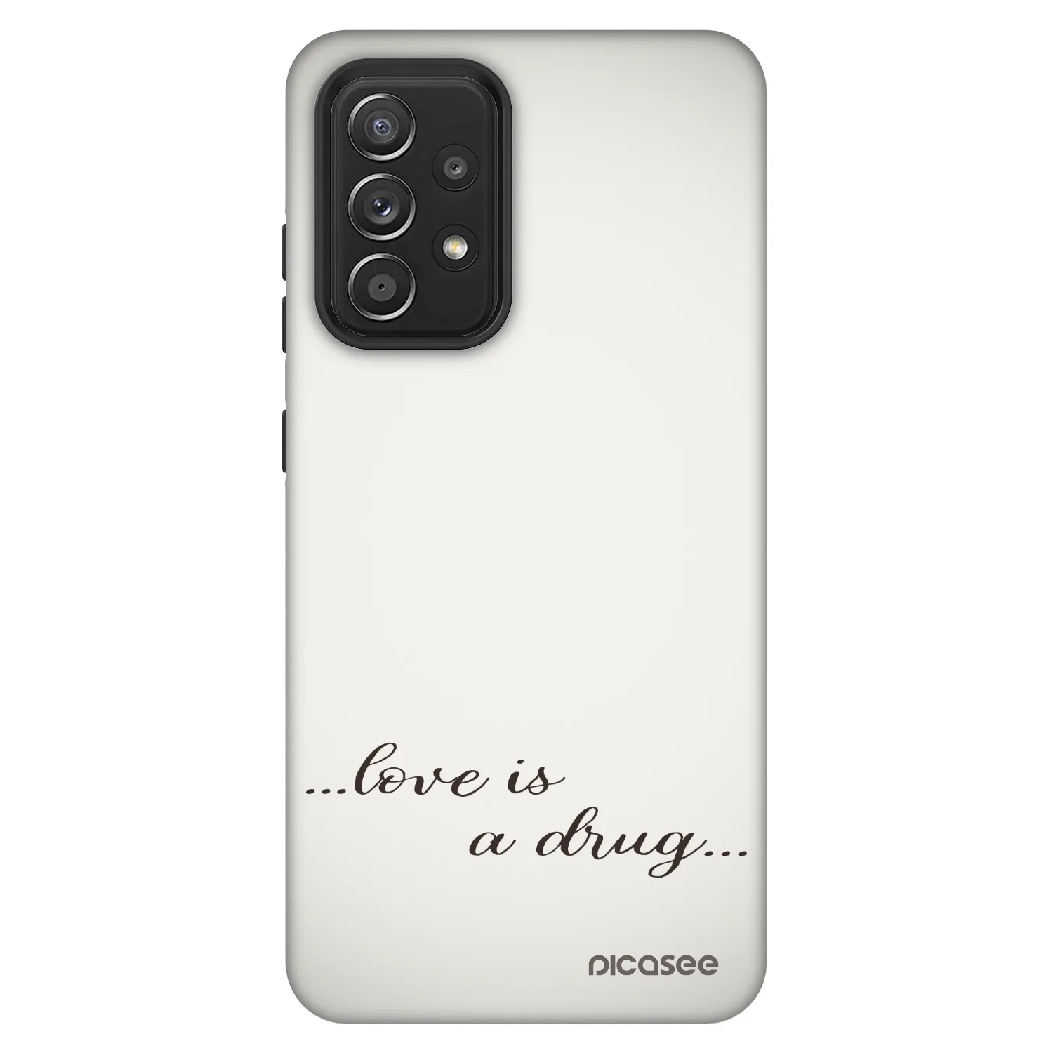 Picasee Fashion Case pre Samsung Galaxy A52 5G A525F - Love is a drug