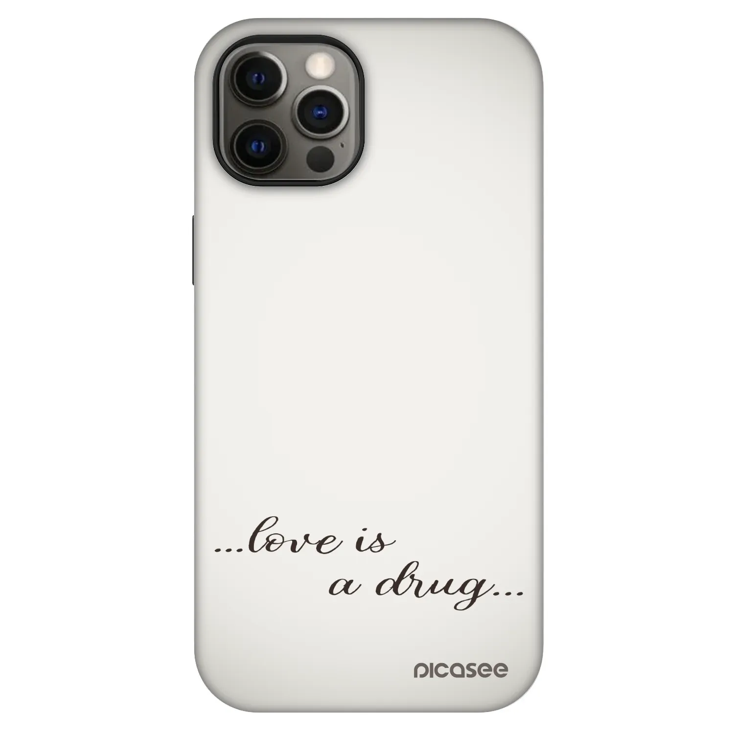 Picasee Fashion Case MagSafe pre Apple iPhone 12 Pro - Love is a drug