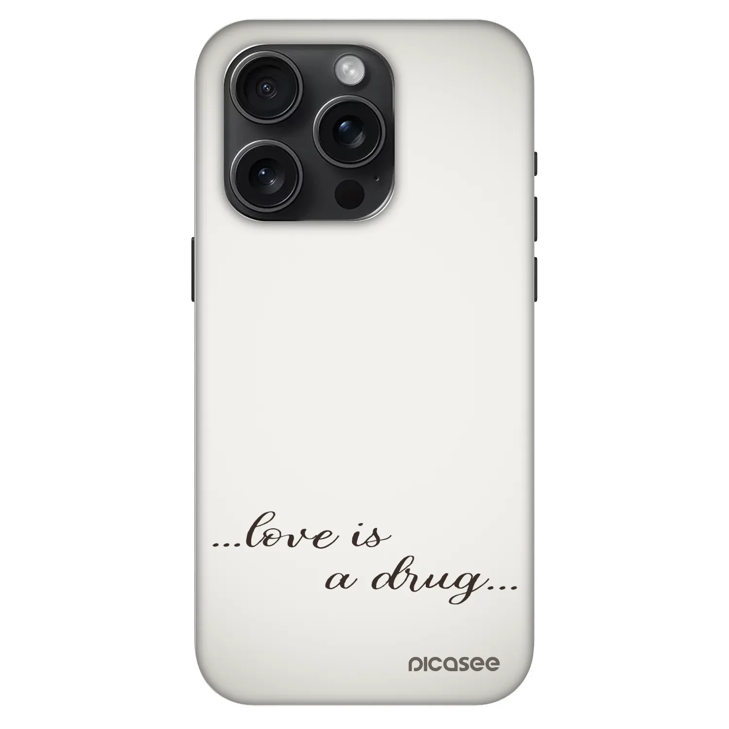 Fashion Case MagSafe pre Apple iPhone 15 Pro - Love is a drug