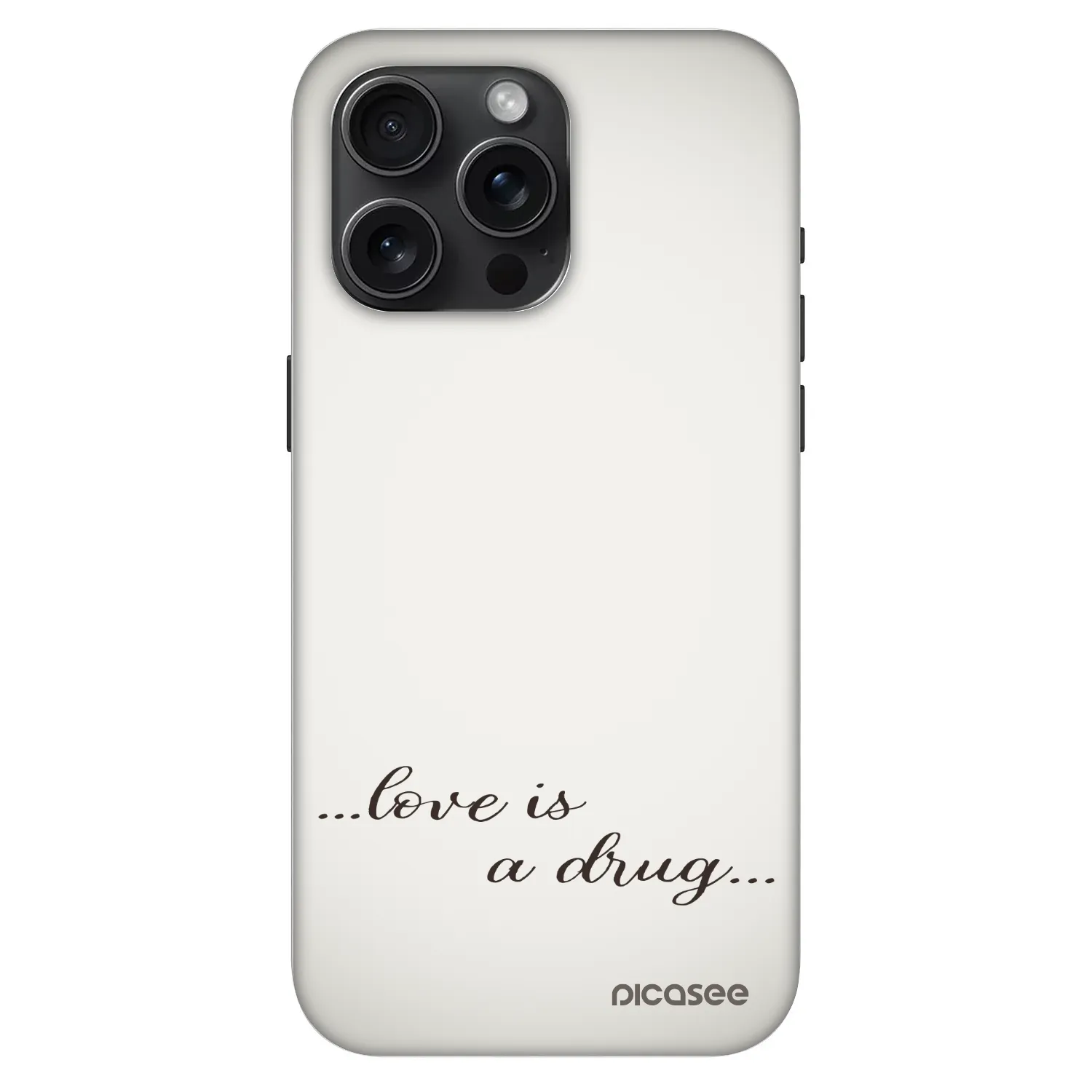 Picasee Fashion Case MagSafe pre Apple iPhone 15 Pro Max - Love is a drug