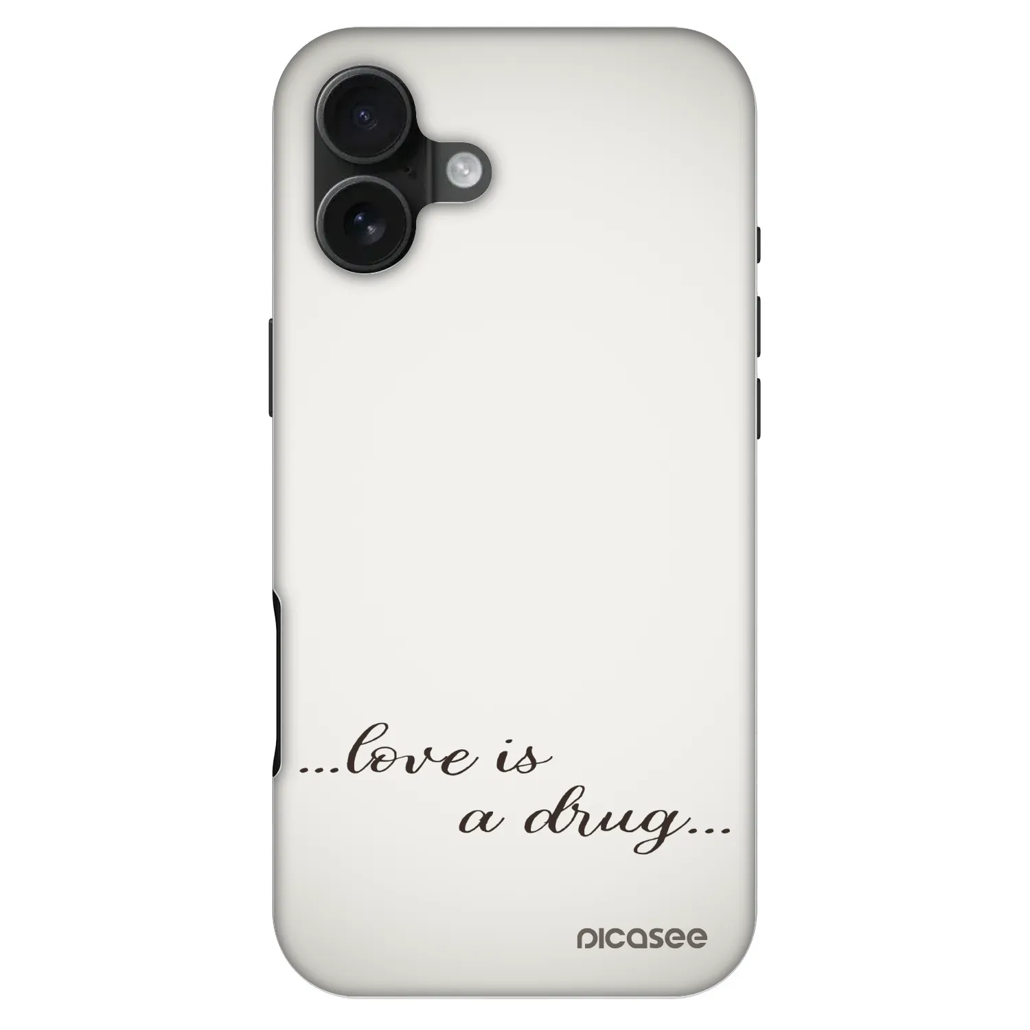 Picasee Fashion Case MagSafe pre Apple iPhone 16 Plus - Love is a drug
