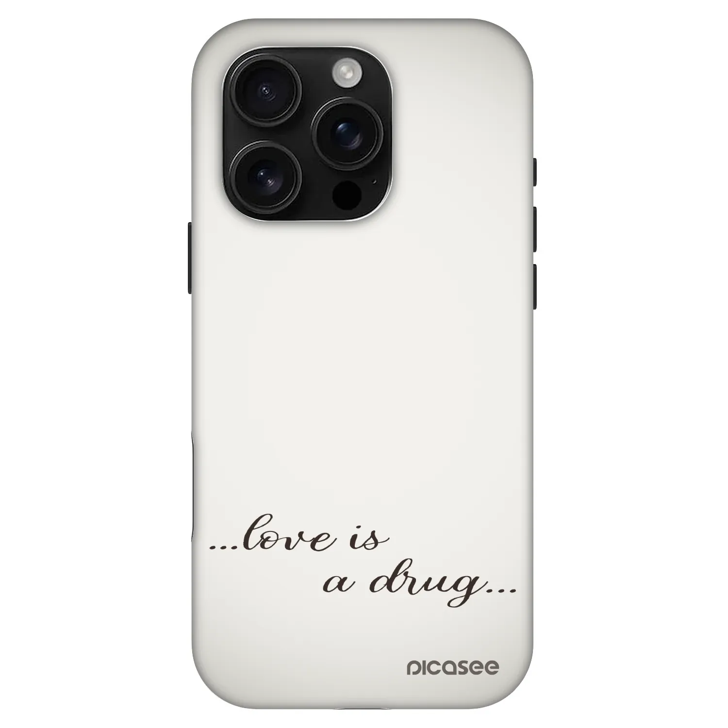 Fashion Case MagSafe pre Apple iPhone 16 Pro - Love is a drug