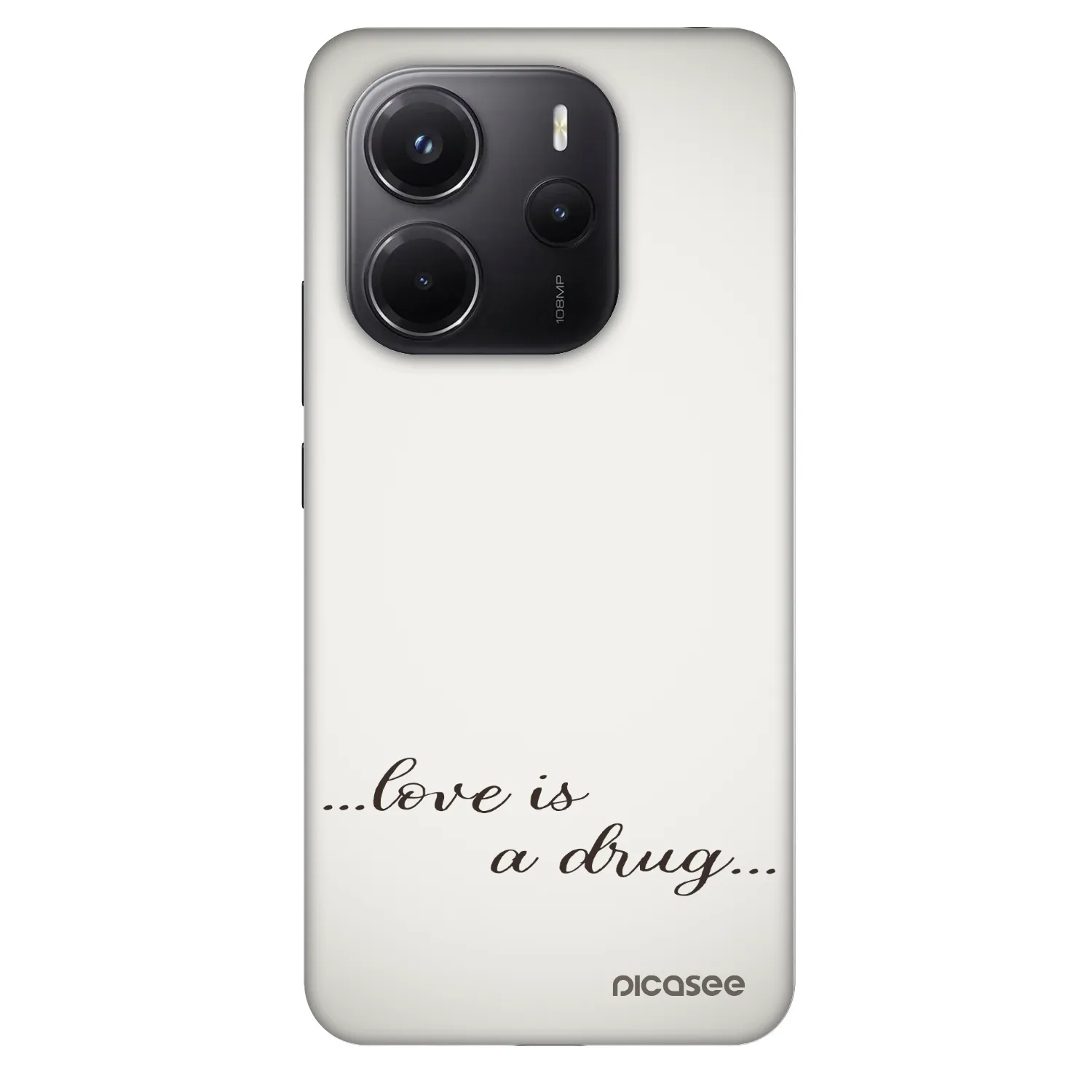 Fashion Case pre Xiaomi Redmi Note 14 4G - Love is a drug