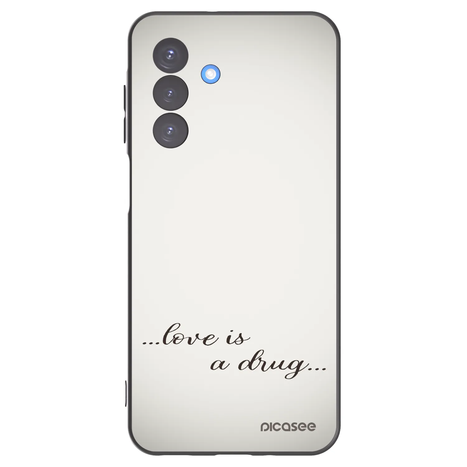 Picasee silikónový čierny obal pre Samsung Galaxy A17 5G - Love is a drug