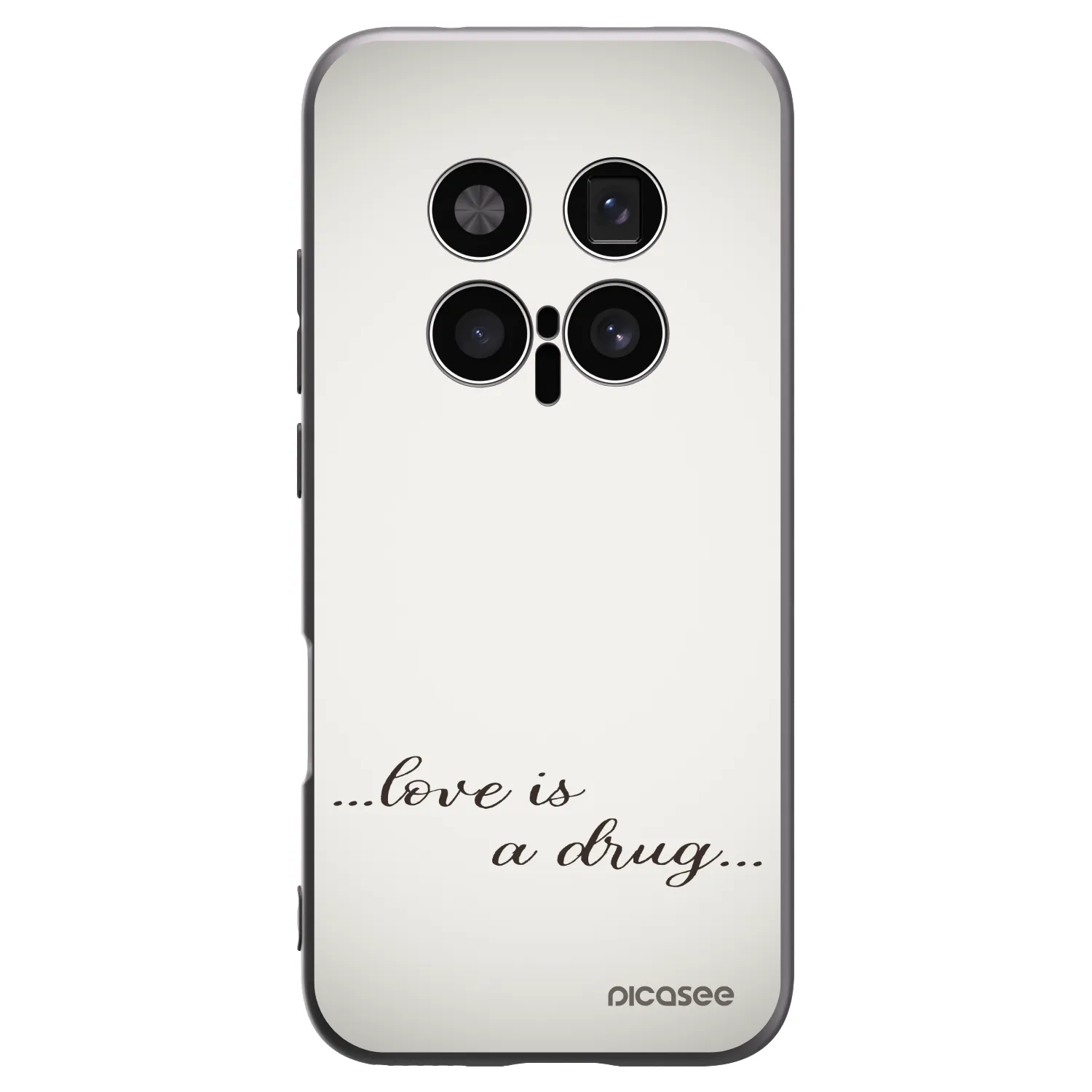 Picasee silikónový čierny obal pre Honor Magic8 Pro 5G - Love is a drug