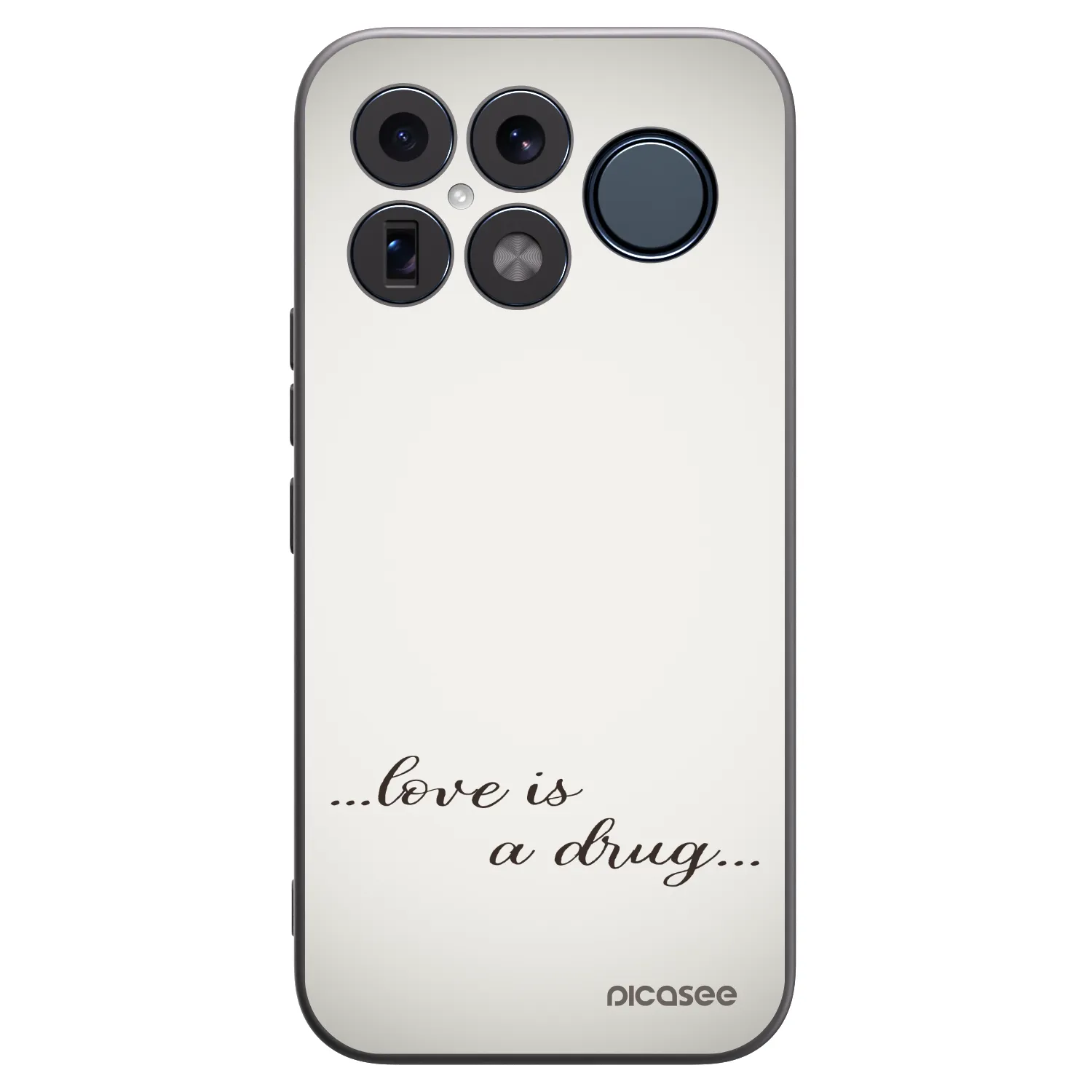 Picasee silikónový čierny obal pre Xiaomi Poco F8 Ultra - Love is a drug
