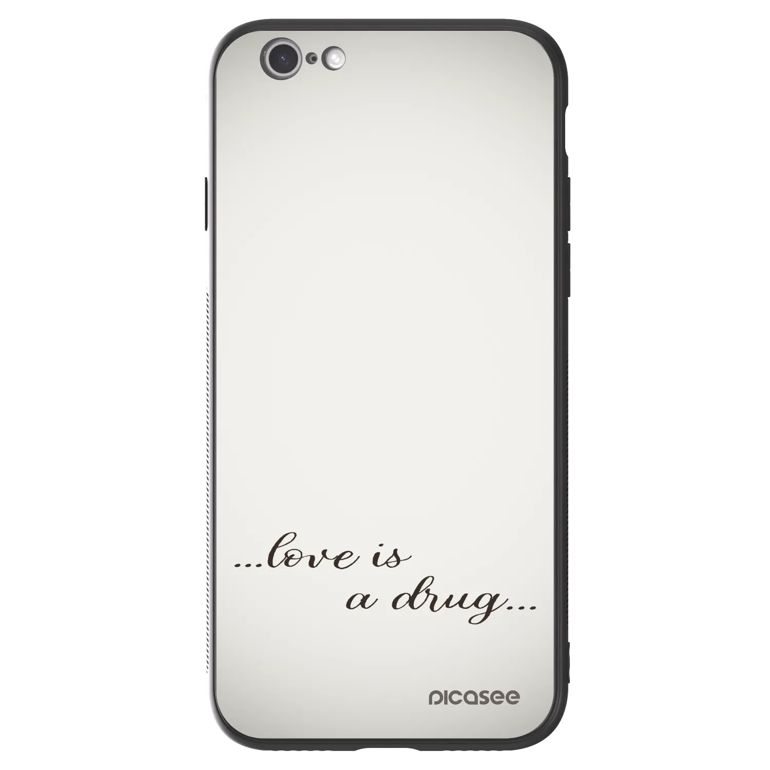Picasee ULTIMATE CASE pro Apple iPhone 6/6S - Love is a drug
