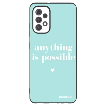 Picasee silikónový čierny obal pre Samsung Galaxy A32 5G A326B - Anything is possible