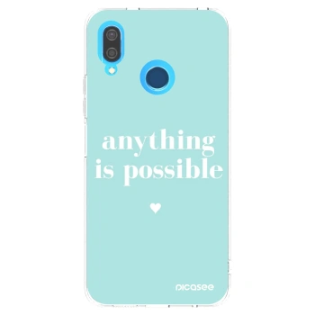Picasee silikónový prehľadný obal pre Huawei P20 Lite - Anything is possible