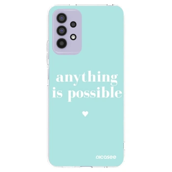 Picasee silikónový prehľadný obal pre Samsung Galaxy A32 4G SM-A325F - Anything is possible