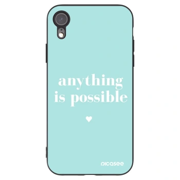 Picasee silikónový čierny obal pre Apple iPhone 6 Plus/6S Plus - Anything is possible