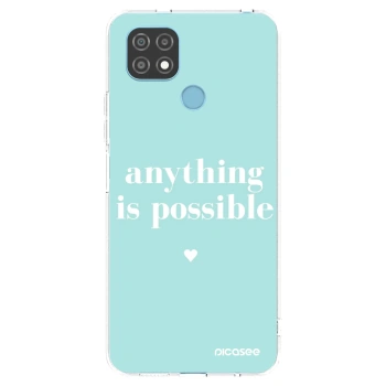 Picasee silikónový prehľadný obal pre Realme C21 - Anything is possible