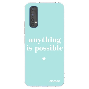 Picasee silikónový prehľadný obal pre Realme 7 - Anything is possible