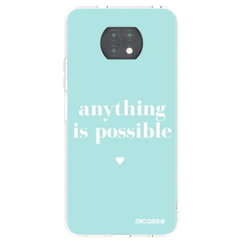 Picasee silikónový prehľadný obal pre Xiaomi Redmi Note 9T - Anything is possible