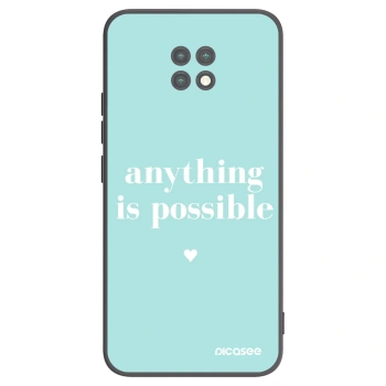 Picasee silikónový čierny obal pre Xiaomi Redmi Note 9T - Anything is possible