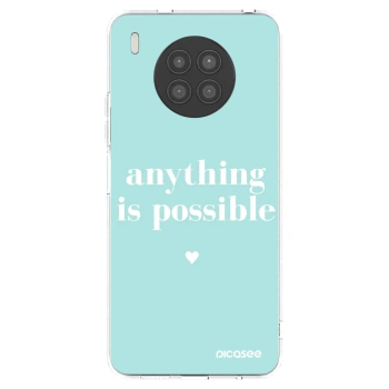 Picasee silikónový prehľadný obal pre Huawei Nova 8i - Anything is possible