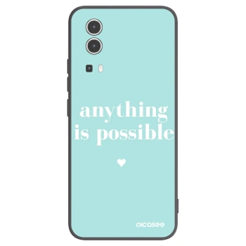 Picasee silikónový čierny obal pre Vivo Y72 5G - Anything is possible