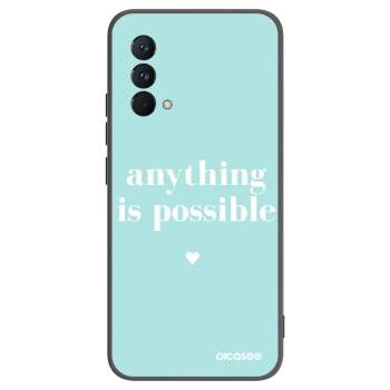 Picasee silikónový čierny obal pre Realme GT Master Edition 5G - Anything is possible