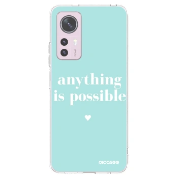Picasee silikónový prehľadný obal pre Xiaomi 12 - Anything is possible