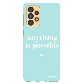 Picasee silikónový prehľadný obal pre Samsung Galaxy A33 5G A336 - Anything is possible