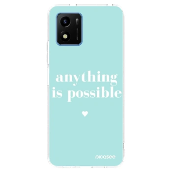 Picasee silikónový prehľadný obal pre Vivo Y01 - Anything is possible