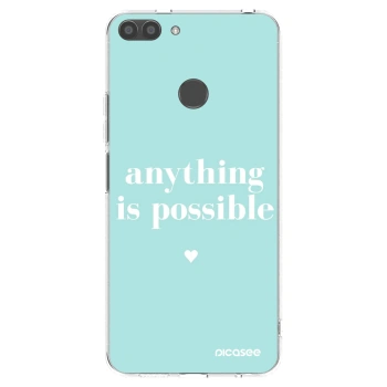 Picasee silikónový prehľadný obal pre Huawei P Smart - Anything is possible
