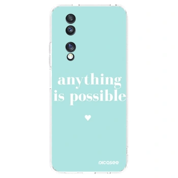 Picasee silikónový prehľadný obal pre Honor 70 - Anything is possible