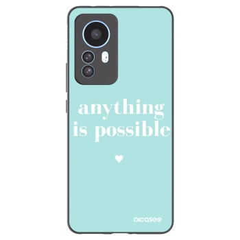 Picasee silikónový čierny obal pre Xiaomi 12T Pro - Anything is possible