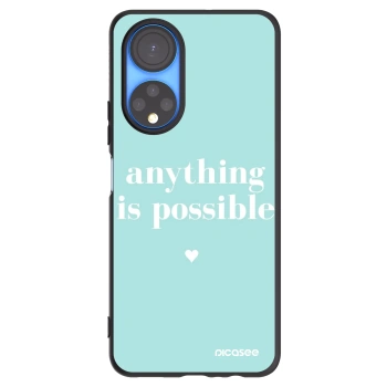 Picasee silikónový čierny obal pre Honor X7 - Anything is possible