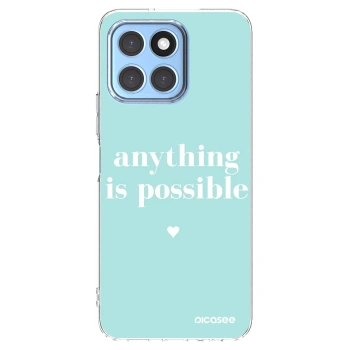 Picasee silikónový prehľadný obal pre Honor X8 5G - Anything is possible