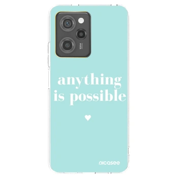 Picasee silikónový čierny obal pre Xiaomi Poco X5 Pro - Anything is possible