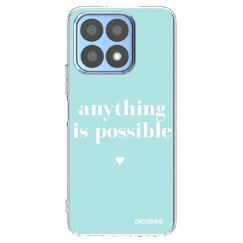 Picasee silikónový prehľadný obal pre Honor X8a - Anything is possible