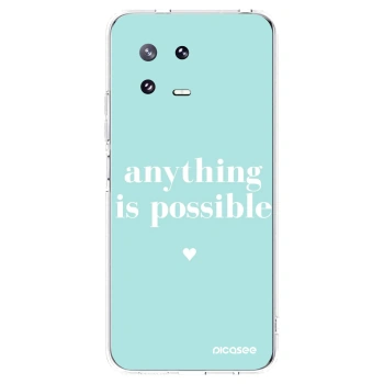 Picasee silikónový prehľadný obal pre Xiaomi 13 Pro - Anything is possible