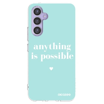 Picasee silikónový prehľadný obal pre Samsung Galaxy A54 5G A546B - Anything is possible