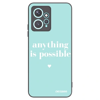 Picasee silikónový čierny obal pre Xiaomi Redmi Note 12 4G - Anything is possible