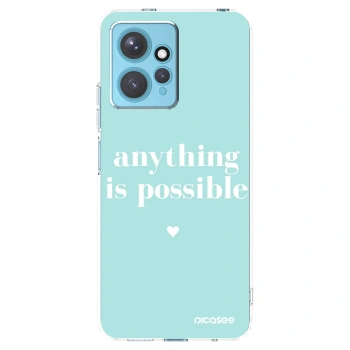 Picasee silikónový prehľadný obal pre Xiaomi Redmi Note 12 4G - Anything is possible
