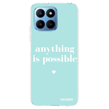 Picasee silikónový prehľadný obal pre Honor 70 Lite - Anything is possible