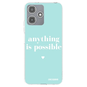 Picasee silikónový prehľadný obal pre Xiaomi Redmi 12 5G - Anything is possible