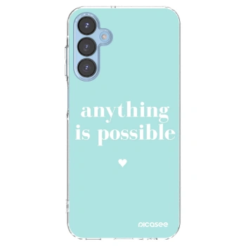 Picasee silikónový prehľadný obal pre Samsung Galaxy A15 A156B 5G - Anything is possible