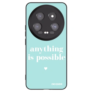 Picasee silikónový čierny obal pre Xiaomi 14 Ultra - Anything is possible