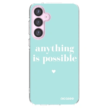 Picasee silikónový prehľadný obal pre Samsung Galaxy A55 5G A556B - Anything is possible