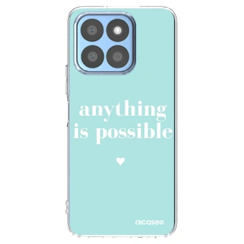 Picasee silikónový prehľadný obal pre Honor X8b - Anything is possible