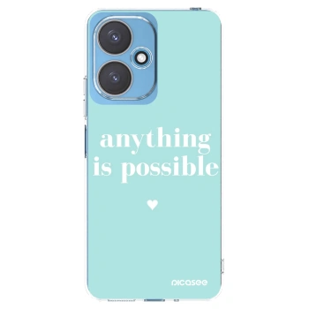Picasee silikónový prehľadný obal pre Xiaomi Redmi 13C 5G - Anything is possible