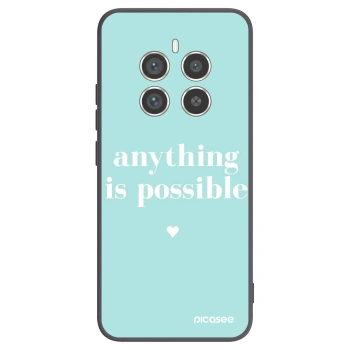 Picasee silikónový čierny obal pre Realme 12 Pro 5G - Anything is possible