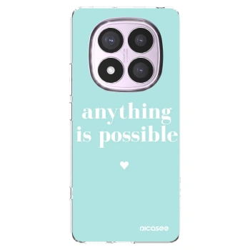 Picasee silikónový prehľadný obal pre Xiaomi Redmi Note 14 Pro 5G - Anything is possible