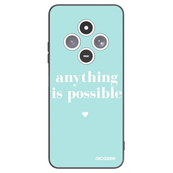 Picasee silikónový čierny obal pre Xiaomi Redmi 14C - Anything is possible